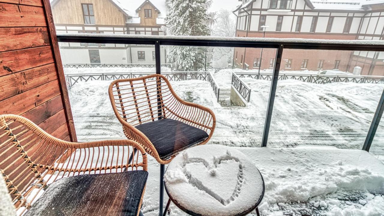 Apartament A2 Domitu Z Basenem, Sauna, Jacuzzi - 5D Apartments Schreiberhau Exterior foto